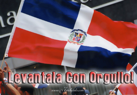 la bandera dominicana